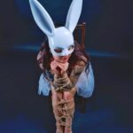 Shibari complet – model feminin legat frontal.